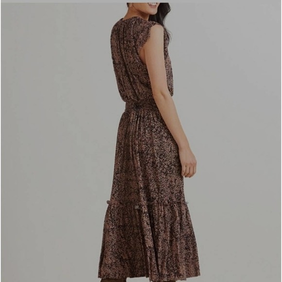 Roan and Ryan Peasant/Hobo  Emberly Dress size Medium #1140 - Picture 2 of 10